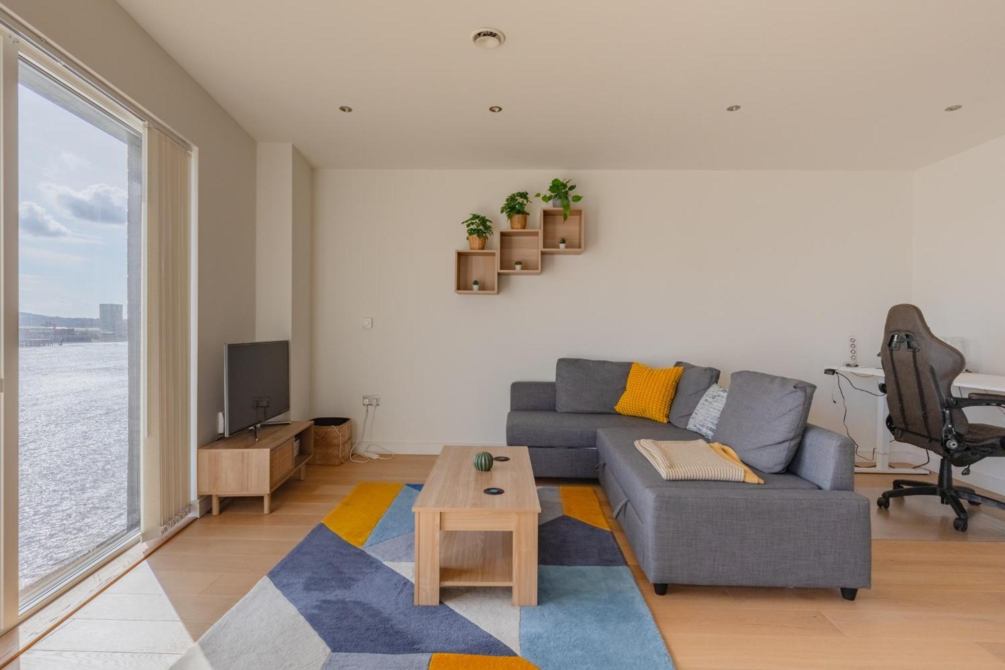 Gorgeous 1bd Flat With Incredible Views Of The O2 Appartement *