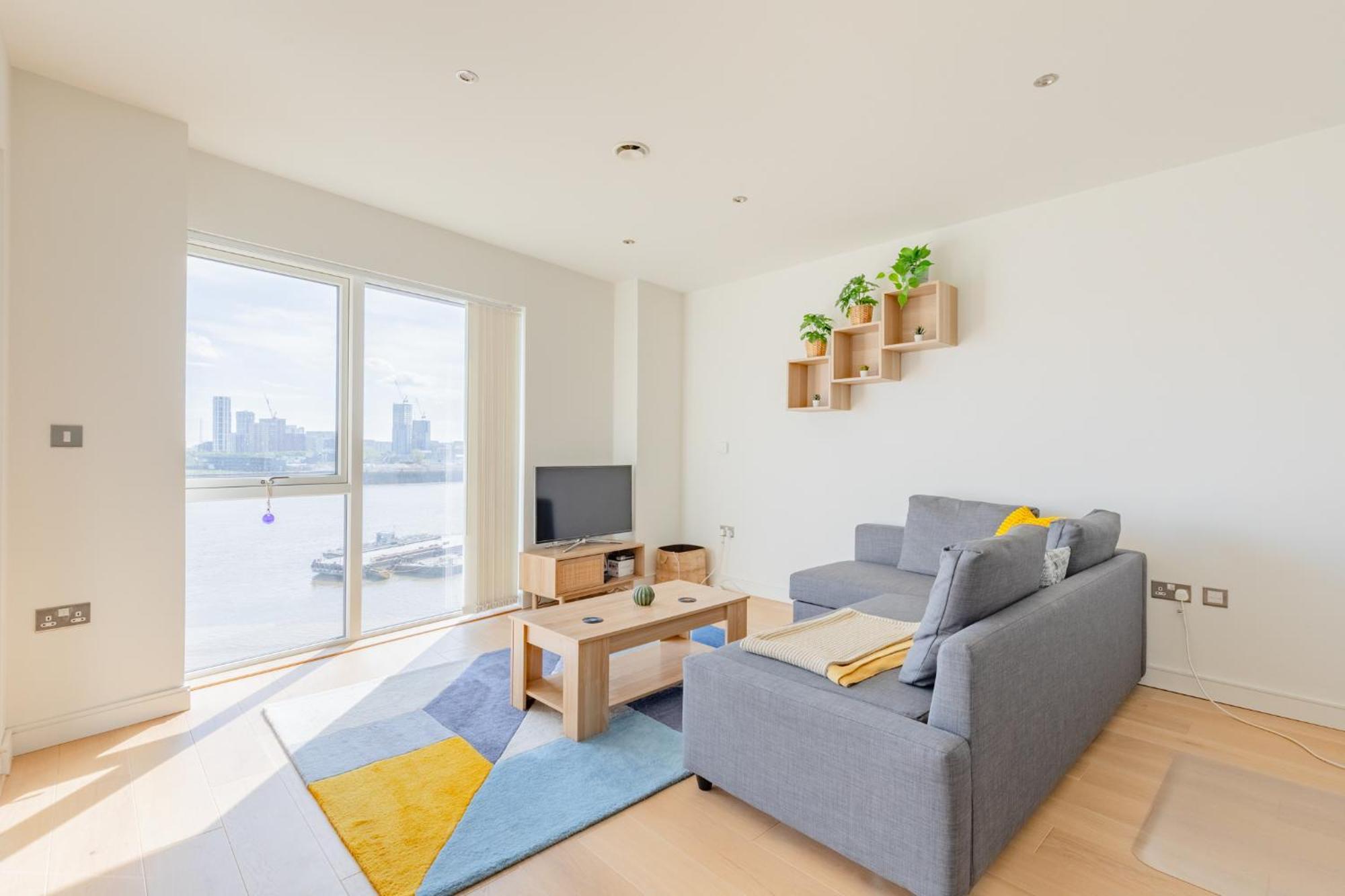Gorgeous 1bd Flat With Incredible Views Of The O2